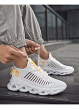 Load image into Gallery viewer, Men's Luxury Sneakers Autumn Mens Casual Shoes Lace-Up Breathable Light Running Tenis Shoes Modern Sneakers Breathable Black Trendy Sneakers