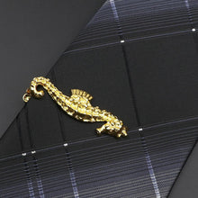 Load image into Gallery viewer, Men's Metal Tie Clip Vintage Unique Shape Bright Stainless Steel Necktie Clasp Gentleman's Party Luxury Tie Bars Clips Wedding Luxury Design Accessories For Men