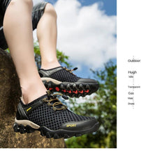 Load image into Gallery viewer, Men's Non-Slip Hiking Climbing Water Sports Shoes Beach Barefoot Surfing Shoes Outdoor River Upstream Quick Dry Barefoot Beach Sneakers Swim Boating Fishing Yoga Gym