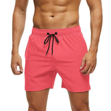 Load image into Gallery viewer, Men's Stretch Swim Trunks Quick Dry Beach Shorts With Zipper Pockets and Mesh Lining Men's Swim Trunks Quick Dry Beach Shorts with Pockets Swimsuits for Men