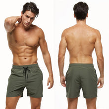 Load image into Gallery viewer, Men's Stretch Swim Trunks Quick Dry Beach Shorts With Zipper Pockets and Mesh Lining Men's Swim Trunks Quick Dry Beach Shorts with Pockets Swimsuits for Men