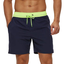 Load image into Gallery viewer, Men's Stretch Swim Trunks Quick Dry Beach Shorts With Zipper Pockets and Mesh Lining Men's Swim Trunks Quick Dry Beach Shorts with Pockets Swimsuits for Men