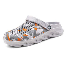 Load image into Gallery viewer, Men's Summer Hole Shoes Rubber Soft-Soled Garden Shoes Outdoor Non-Slip Camouflage Sandals Clogs Garden Shoes Unisex Yard Slip On Shoes For Men