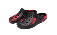 Load image into Gallery viewer, Men's Summer Hole Shoes Soft Rubber Lightweight Garden Clogs Couples Arch Support Clogs Garden Shoes Slip-on Outdoor Beach Slippers Mixed Colors Sandals