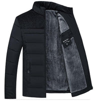 Load image into Gallery viewer, Men's Warm Winter Jacket Men's Casual Jacket Spring Autumn Fashion Jacket Comfortable Warm Thick Padded Jacket For Men Outdoor Adventure Jacket