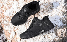 Load image into Gallery viewer, Men's Winter Snow Boots Waterproof Leather Sports Super Warm Men's Boots Outdoor Hiking Boots Work Travel Shoes Trail Climbing Shoes Lace Up Anti-Slip Waterproof Working Outdoor Boots