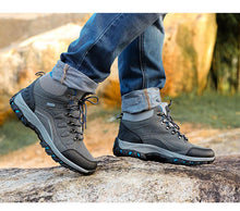 Load image into Gallery viewer, Men's Women's New Outdoor Climbing Hiking Sports Shoes Comfortable Breathable Wear-Resistant Men's Soft Casual Shoes Outdoor Walking Lace Up Anti-Slip Comfortable Ankle Booties