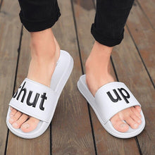 Load image into Gallery viewer, Men Slippers Unisex Bathroom Home Slides Male Couple Beach Sandals Fashion House Shoes Non-slip Flip Flops Mens Bathroom Pool Non-Slip Quick Drying Fashion Slippers