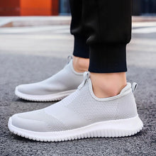 Load image into Gallery viewer, Men Sneakers Lightweight Casual Slip On Walking Socks Sneakers Trainers Mesh Flat Breathable Summer Walking Beach Mesh Shoes Comfortable Mesh Athletic Espadrilles