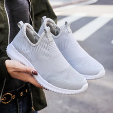 Load image into Gallery viewer, Men Sneakers Lightweight Casual Slip On Walking Socks Sneakers Trainers Mesh Flat Breathable Summer Walking Beach Mesh Shoes Comfortable Mesh Athletic Espadrilles