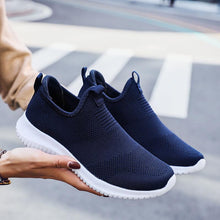 Load image into Gallery viewer, Men Sneakers Lightweight Casual Slip On Walking Socks Sneakers Trainers Mesh Flat Breathable Summer Walking Beach Mesh Shoes Comfortable Mesh Athletic Espadrilles