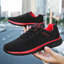 Load image into Gallery viewer, Men Sport Lightweight Running Sneakers Walking Casual Breathable Shoes Non-Slip Comfortable Black Fashion Men Casual Shoes Running Walking Sneakers