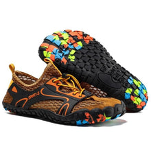 Load image into Gallery viewer, Men Sport Mesh Hiking Shoes Wearproof Rubber Upstream Quick-Dry Breathable Water Sports Shoes Athletic Hiking Water Shoes Mens Womens Barefoot Swim Walking Shoes