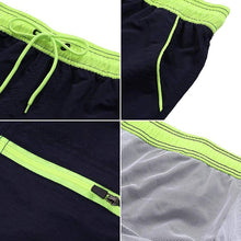 Load image into Gallery viewer, Men Swimwear Shorts Male Swimming Trunks Swimsuits Man Surf Beach Swim Sports Pants Board Mesh New Summer Men's Clothing Beach Swimming Casual with Adjustable Elastic Cord