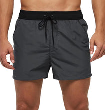 Load image into Gallery viewer, Men Swimwear Shorts Male Swimming Trunks Swimsuits Man Surf Beach Swim Sports Pants Board Mesh New Summer Men's Clothing Beach Swimming Casual with Adjustable Elastic Cord