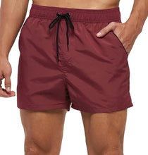 Load image into Gallery viewer, Men Swimwear Shorts Male Swimming Trunks Swimsuits Man Surf Beach Swim Sports Pants Board Mesh New Summer Men's Clothing Beach Swimming Casual with Adjustable Elastic Cord