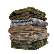 Load image into Gallery viewer, Men Tactical Military Keffiyeh Net Mesh Neck Scarf Shemagh Head Wrap Face Scarf Bandana Outfit Headband Black Motorcycle Balaclava Winter Sport Fishing Fleece Neck Warmer Windproof Dustproof Face Mask Scarf Men Hunting Skis Hiking