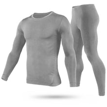 Load image into Gallery viewer, Men Thermal Underwear Set - Long Johns Pants and Long Sleeve