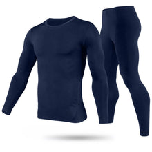 Load image into Gallery viewer, Men Thermal Underwear Set - Long Johns Pants and Long Sleeve