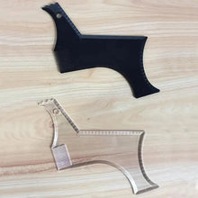 Load image into Gallery viewer, Men Transparent Modern Beard Shaping Tool Lightweight And Flexible Fits All-In-One Styling Beard Comb