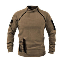 Load image into Gallery viewer, Men Unique Winter Fleece Jacket Lightweight Casual Tactical Outdoor Soft Jacket Men Spring Warm Military Jacket Man Adventure Sport Clothes Windproof Stylish Jackets