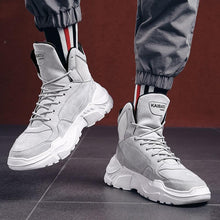 Load image into Gallery viewer, Men Winter Autumn Warm Modern High Tops Shoes Rubber Sole Running Sport Shoes High Quality Mesh Walking Jogging Non Slip Athletic Mens Sneakers