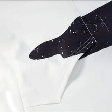 Load image into Gallery viewer, Men's 3D Print Block Starry Sky Milk Hoodie
