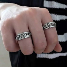 Load image into Gallery viewer, Men's 8mm Titanium Steel Ring