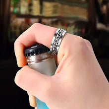 Load image into Gallery viewer, Men's 8mm Titanium Steel Ring