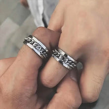 Load image into Gallery viewer, Men's 8mm Titanium Steel Ring