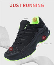 Load image into Gallery viewer, Mens Air Cushion Mesh Breathable Running Shoes Outdoor Sports Athletic Walking Workout Sneakers Fashion Sport Gym Jogging Tennis Fitness Sneaker