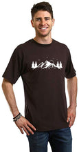 Load image into Gallery viewer, Men's Bamboo Viscose/Organic Cotton Short Sleeve T-Shirt with Print Mauna Kea