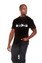 Load image into Gallery viewer, Men's Bamboo Viscose/Organic Cotton Short Sleeve T-Shirt with Print Mauna Kea