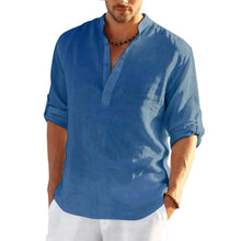 Load image into Gallery viewer, Men's Breathable Quick Dry Button Down Shirt T-Shirt Top