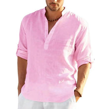 Load image into Gallery viewer, Men's Breathable Quick Dry Button Down Shirt T-Shirt Top