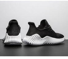 Load image into Gallery viewer, Mens Breathable White Trendy Sneakers Casual Design Light Walking Running Trainers Casual Breathable Mesh Men Running Shoes Walking Sneakers