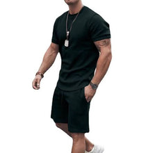 Load image into Gallery viewer, Men's Casual Activewear Running T-Shirt with Shorts