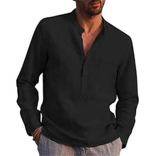 Load image into Gallery viewer, Men's Casual Button Down Shirts Long Sleeve Tops