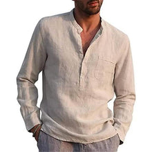 Load image into Gallery viewer, Men's Casual Button Down Shirts Long Sleeve Tops