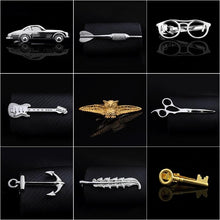 Load image into Gallery viewer, Mens Copper Tie Clip Bar Necktie Pin Clasp Classic Tie Clips Tie Clip For Men Necktie Clips Pin For Mens Wedding Charm Creative Gifts Clip Quality Mens Luxury Gifts Jewelry Tie Bar Suitable For Holiday Gifts Family Parties And Anniversaries