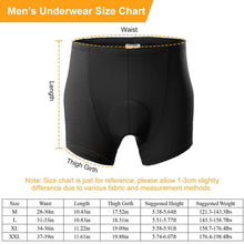 Load image into Gallery viewer, Men's Cycling Underpants Shorts