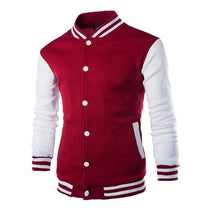 Load image into Gallery viewer, Mens Fashion Casual Slim Fit Jacket Men/Boy Baseball Jacket Men Fashion Design Classic Elegant Clothing Men's College Comfortable Jacket High School Long Sleeves Jackets