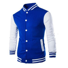 Load image into Gallery viewer, Mens Fashion Casual Slim Fit Jacket Men/Boy Baseball Jacket Men Fashion Design Classic Elegant Clothing Men's College Comfortable Jacket High School Long Sleeves Jackets