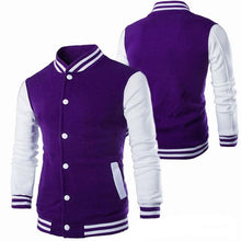 Load image into Gallery viewer, Mens Fashion Casual Slim Fit Jacket Men/Boy Baseball Jacket Men Fashion Design Classic Elegant Clothing Men's College Comfortable Jacket High School Long Sleeves Jackets