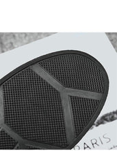Load image into Gallery viewer, Mens Handmade Sneakers Leather Breathable Dress Shoes Luxury Shoes Casual Shoes Flat Footwear Classic Black White Men Fashion Walking Leather Mens Sneakers