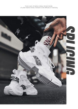 Load image into Gallery viewer, Mens High Top Fashion Socks Sneakers Men Trend Comfortable Casual Shoes Outdoor Non-slip Breathable Men's Height Increasing Casual Outdoor High Quality Mesh Walking Jogging Sneakers