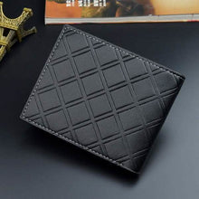 Load image into Gallery viewer, Men's RFID Genuine Leather Slim Trifold Wallet