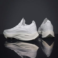 Load image into Gallery viewer, Mens Running Sneakers Luxury Mens Casual Shoes Trainer Race Off White Shoes Slip on Walking Casual Breathable Air Cushion Fashion Lightweight Sneakers