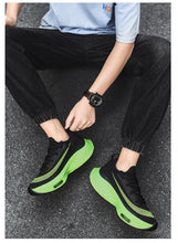 Load image into Gallery viewer, Mens Running Sneakers Luxury Mens Casual Shoes Trainer Race Off White Shoes Slip on Walking Casual Breathable Air Cushion Fashion Lightweight Sneakers