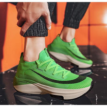 Load image into Gallery viewer, Mens Running Sneakers Luxury Mens Casual Shoes Trainer Race Off White Shoes Slip on Walking Casual Breathable Air Cushion Fashion Lightweight Sneakers